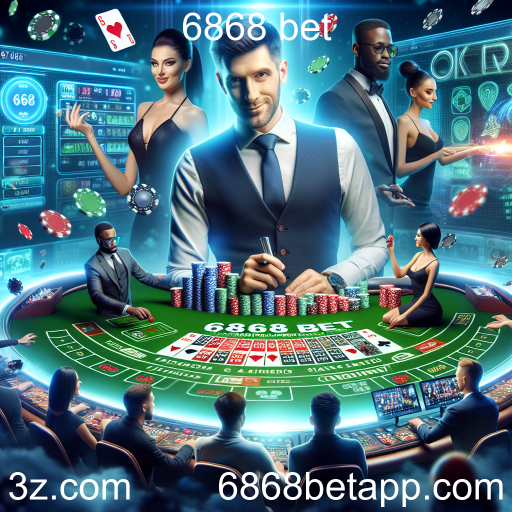 Ao Vivo: A Experiência de Jogo em Tempo Real na 6868 Bet